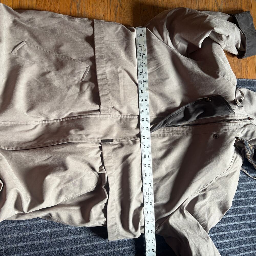Liz Claiborne hooded utility anorak rain jacket Size L - Picture 11 of 12
